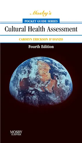 D'Avanzo |  Mosby's Pocket Guide to Cultural Health Assessment | Buch |  Sack Fachmedien