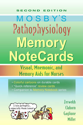 Zerwekh / Claborn / Gaglione |  Mosby's Pathophysiology Memory NoteCards | Buch |  Sack Fachmedien