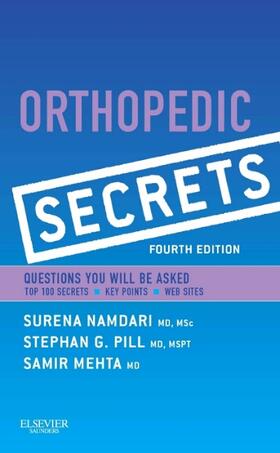 Namdari / Pill / Mehta |  Orthopedic Secrets | Buch |  Sack Fachmedien