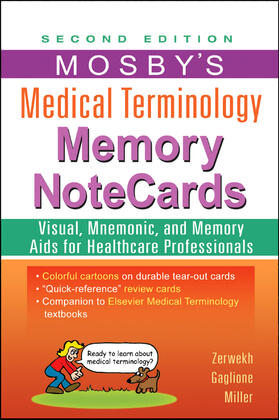 Zerwekh / Gaglione |  Mosby's Medical Terminology Memory NoteCards | Buch |  Sack Fachmedien