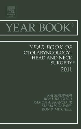 Sindwani |  Year Book of Otolaryngology - Head and Neck Surgery 2011 | Buch |  Sack Fachmedien