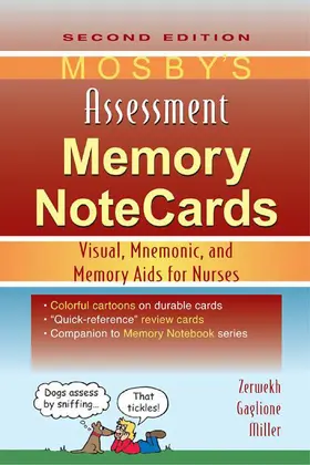 Zerwekh EdD / Zerwekh / Gaglione MSN |  Mosby's Assessment Memory NoteCards | eBook | Sack Fachmedien