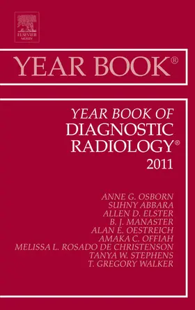 Osborn MD |  Year Book of Diagnostic Radiology 2011 | eBook | Sack Fachmedien