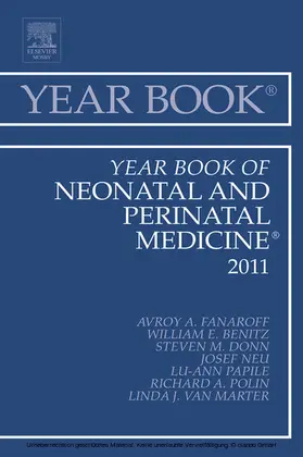 Fanaroff MD |  Year Book of Neonatal and Perinatal Medicine 2011 | eBook | Sack Fachmedien