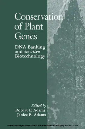 Luisa |  Conservation of Plant Genes | eBook | Sack Fachmedien