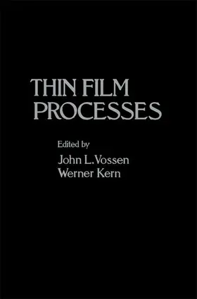 Vossen |  Thin Film Processes | eBook | Sack Fachmedien