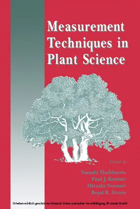 Hashimoto / Nonami / Kramer |  Measurement Techniques in Plant Science | eBook | Sack Fachmedien