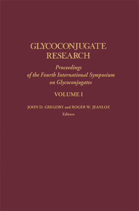 Gregory |  Glycoconjugate Research | eBook | Sack Fachmedien