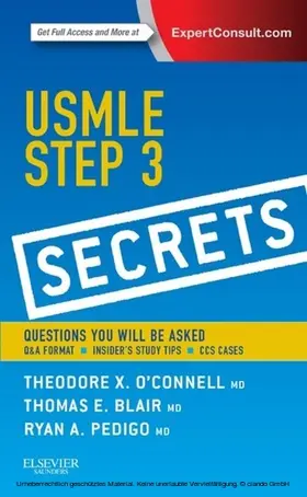 O'Connell MD / Blair MD / Pedigo MD |  USMLE Step 3 Secrets E-Book | eBook | Sack Fachmedien