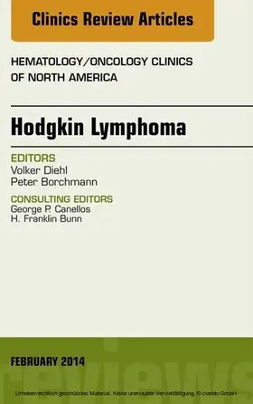 Diehl |  Hodgkin's Lymphoma, An Issue of Hematology/Oncology | eBook | Sack Fachmedien