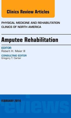 Meier III |  Amputee Rehabilitation, an Issue of Physical Medicine and Rehabilitation Clinics of North America | Buch |  Sack Fachmedien