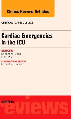 Desai |  Cardiac Emergencies in the Icu, an Issue of Critical Care Clinics | Buch |  Sack Fachmedien