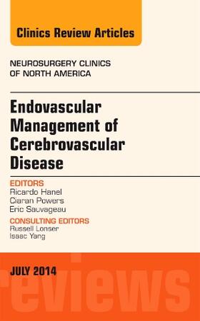 Hanel |  Endovascular Management of Cerebrovascular Disease, an Issue of Neurosurgery Clinics of North America | Buch |  Sack Fachmedien