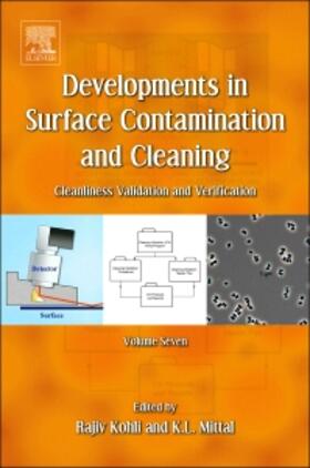 Kohli / Mittal |  Developments in Surface Contamination and Cleaning, Volume 7 | Buch |  Sack Fachmedien