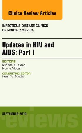 Saag |  Updates in HIV and Aids: Part I, an Issue of Infectious Disease Clinics | Buch |  Sack Fachmedien