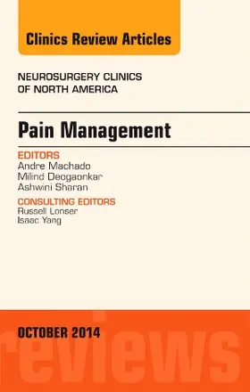 Sharan |  Pain Management, an Issue of Neurosurgery Clinics of North America | Buch |  Sack Fachmedien