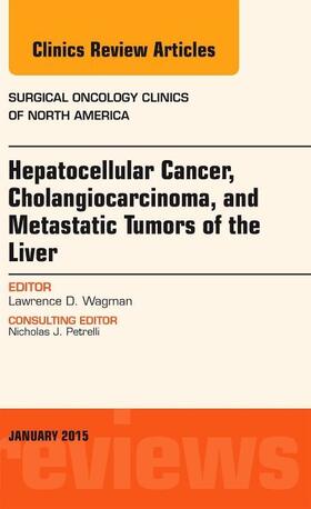 Wagman |  Hepatocellular Cancer, Cholangiocarcinoma, and Metastatic Tumors of the Liver, an Issue of Surgical Oncology Clinics of North America | Buch |  Sack Fachmedien