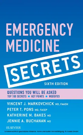 Markovchick MD / Buchanan MD / Buchanan |  Emergency Medicine Secrets E-Book | eBook | Sack Fachmedien