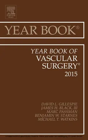 Gillespie |  Year Book of Vascular Surgery 2015 | eBook | Sack Fachmedien