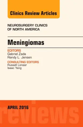 Zada / Jensen |  Meningiomas, an Issue of Neurosurgery Clinics of North America | Buch |  Sack Fachmedien