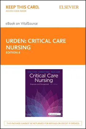 Urden / Stacy / Lough |  Critical Care Nursing - E-Book | eBook | Sack Fachmedien