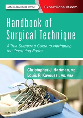 Hartman / Kavoussi |  Handbook of Surgical Technique | Buch |  Sack Fachmedien