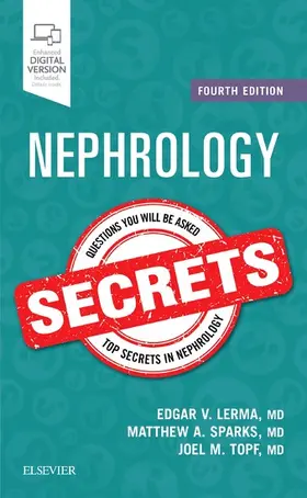 Lerma MD / Sparks MD / Topf JOEL M. TOPF |  Nephrology Secrets E-Book | eBook | Sack Fachmedien