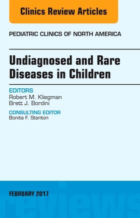 Kliegman / Bordini |  Undiagnosed and Rare Diseases in Children, An Issue of Pedia | Buch |  Sack Fachmedien