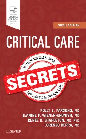 Parsons / Wiener-Kronish / Berra |  Critical Care Secrets | Buch |  Sack Fachmedien