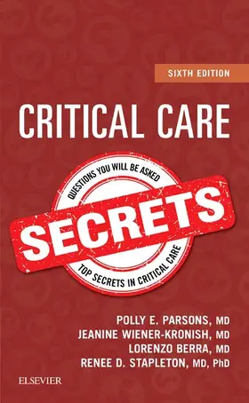 Parsons MD / Wiener-Kronish MD / Berra MD |  Critical Care Secrets E-Book | eBook | Sack Fachmedien