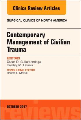 Guillamondegui / Dennis | Trauma, an Issue of Surgical Clinics | Buch | 978-0-323-54690-4 | sack.de