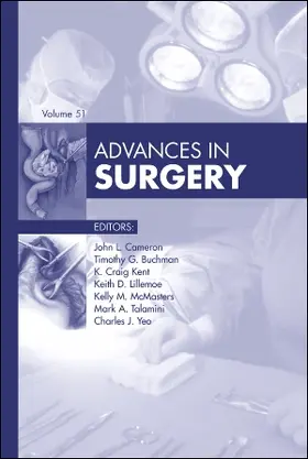 Cameron / Buchman / Kent |  Advances in Surgery, 2017 | Buch |  Sack Fachmedien