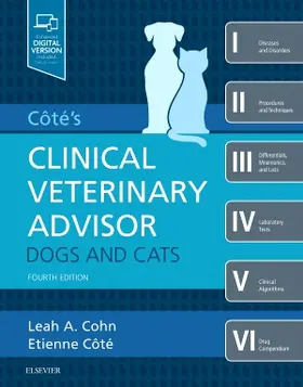 Cote / Cohn |  Cote's Clinical Veterinary Advisor: Dogs and Cats | Buch |  Sack Fachmedien