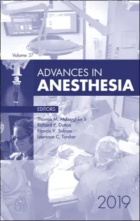 McLoughlin / Dutton / Torsher |  Advances in Anesthesia, 2019 | Buch |  Sack Fachmedien