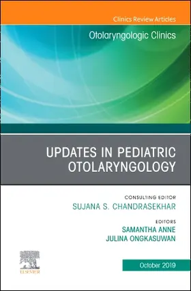 Anne / Ongkasuwan |  Updates in Pediatric Otolaryngology | Buch |  Sack Fachmedien