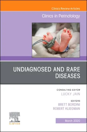 Kliegman / Bordini |  Undiagnosed and Rare Diseases, an Issue of Clinics in Perinatology | Buch |  Sack Fachmedien