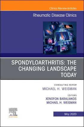 Baraliakos / Weisman |  Spondyloarthritis: The Changing Landscape Today, an Issue of Rheumatic Disease Clinics of North America | Buch |  Sack Fachmedien