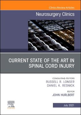 Hurlbert |  Current State of the Art in Spinal Trauma, an Issue of Neurosurgery Clinics of North America | Buch |  Sack Fachmedien