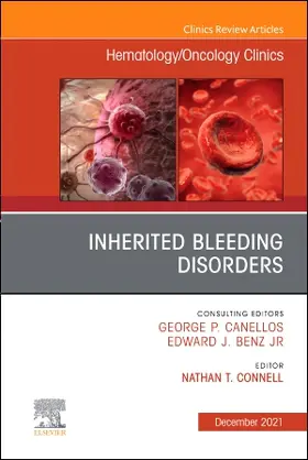 Connell? |  Inherited Bleeding Disorders, an Issue of Hematology/Oncology Clinics of North America | Buch |  Sack Fachmedien