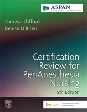 ASPAN |  Certification Review for Perianesthesia Nursing | Buch |  Sack Fachmedien