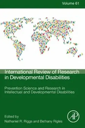 Riggs / Rigles |  Prevention Science and Research in Intellectual and Developmental Disabilities | eBook | Sack Fachmedien