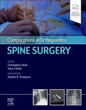 Patel / Kleck / Thompson |  Complications in Orthopaedics: Spine Surgery | Buch |  Sack Fachmedien