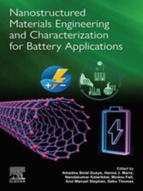 Gueye / Maria / Kalarikkal |  Nanostructured Materials Engineering and Characterization for Battery Applications | eBook | Sack Fachmedien