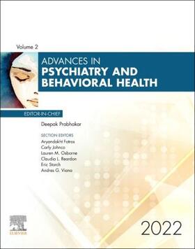 Prabhakar |  Advances in Psychiatry and Behavioral Heath, 2022 | Buch |  Sack Fachmedien