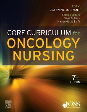 Cope / Brant / Saria |  Core Curriculum for Oncology Nursing | Buch |  Sack Fachmedien