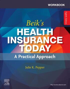 Pepper |  Workbook for Beik's Health Insurance Today | Buch |  Sack Fachmedien