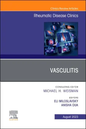 Dua / Miloslavsky |  Vasculitis, An Issue of Rheumatic Disease Clinics of North America | Buch |  Sack Fachmedien