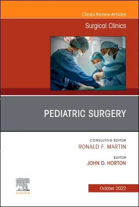 Horton |  Pediatric Surgery, an Issue of Surgical Clinics | Buch |  Sack Fachmedien