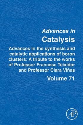  Advances in the Synthesis and Catalytic Applications of Boron Cluster | Buch |  Sack Fachmedien