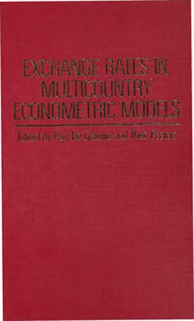 Grauwe / Peeters |  Exchange Rates in Multicountry Econometric Models | Buch |  Sack Fachmedien